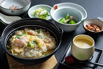 雑炊定食