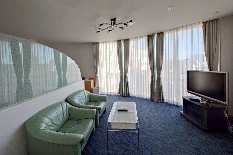 豪華なスイートルーム