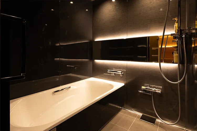 ヒグマ お部屋の浴室